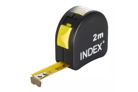 Рулетка стальная INDEX TWA2016 (2 метра)
